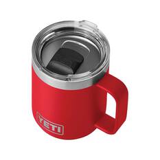 YETI® Rambler® Stackable Mug 10 oz (295ml) with MagSlider™ Lid, Rescue Red, bcf_hi-res