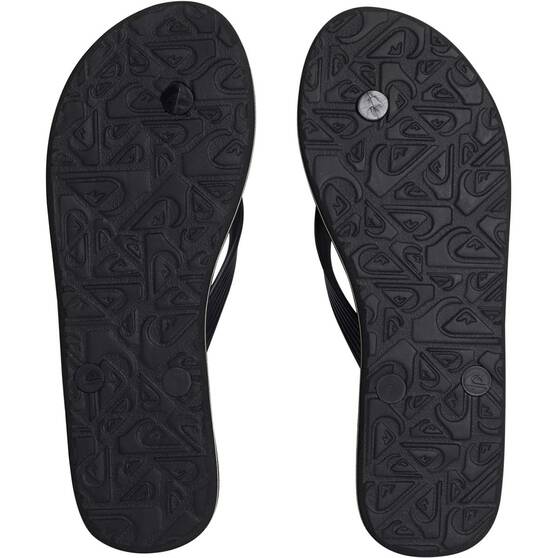 Quiksilver Women’s Java Thongs, Black, bcf_hi-res