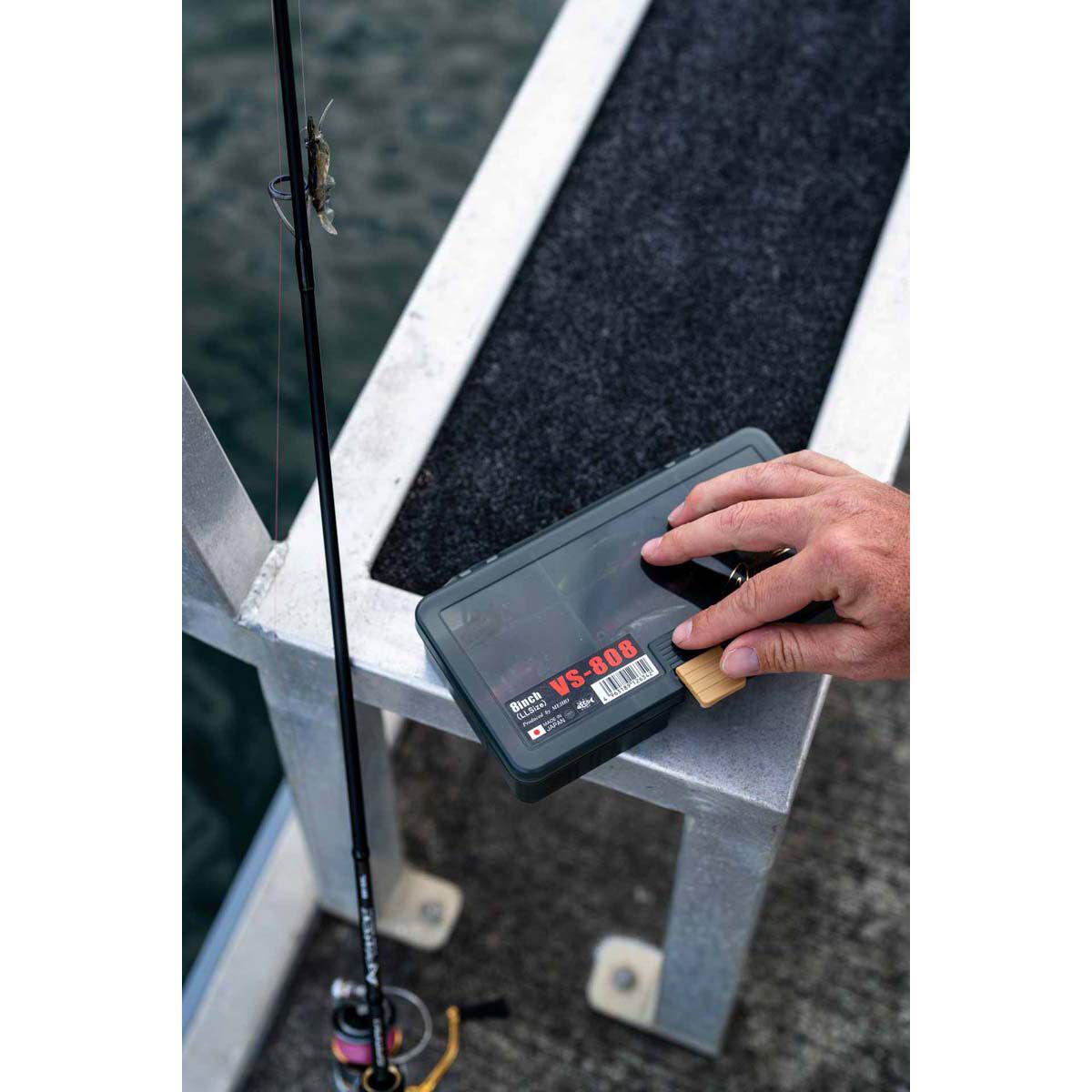 Versus VS-808 Tackle Box Black, , bcf_hi-res