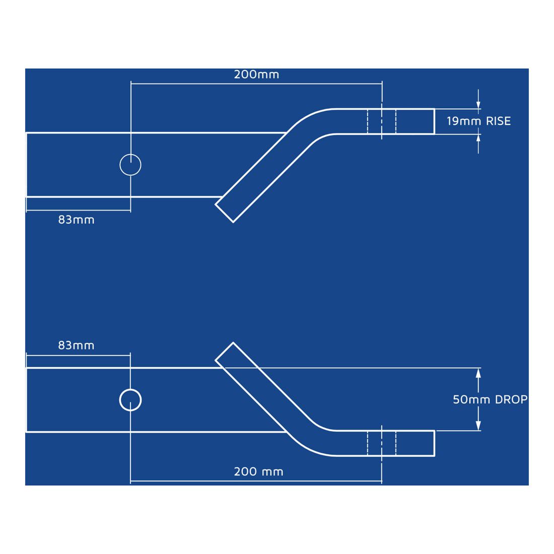 Hayman Reese Tow Ball Mount Kit 50mm/200mm, , bcf_hi-res