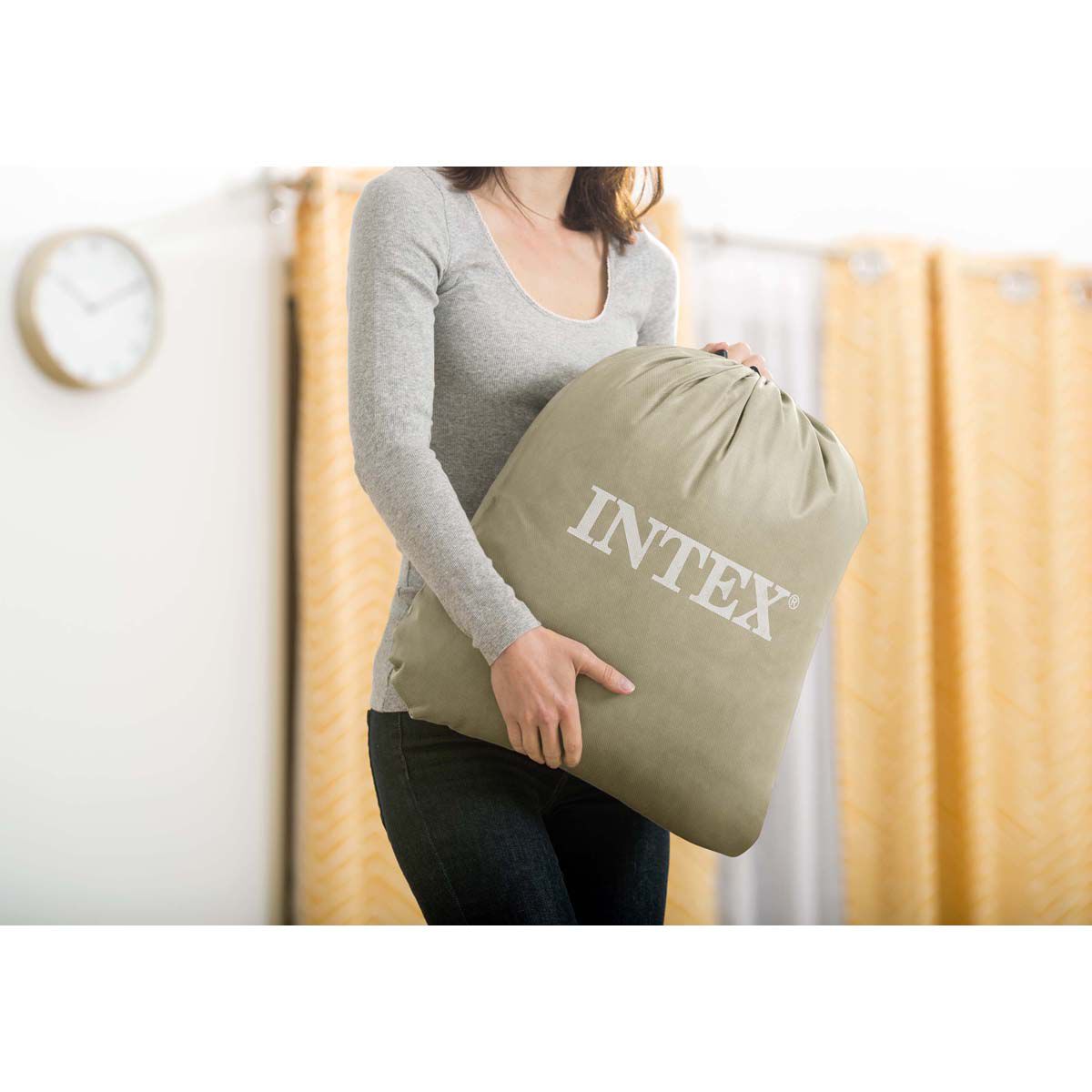 Intex Kidz Travel Air Bed with Pump, , bcf_hi-res