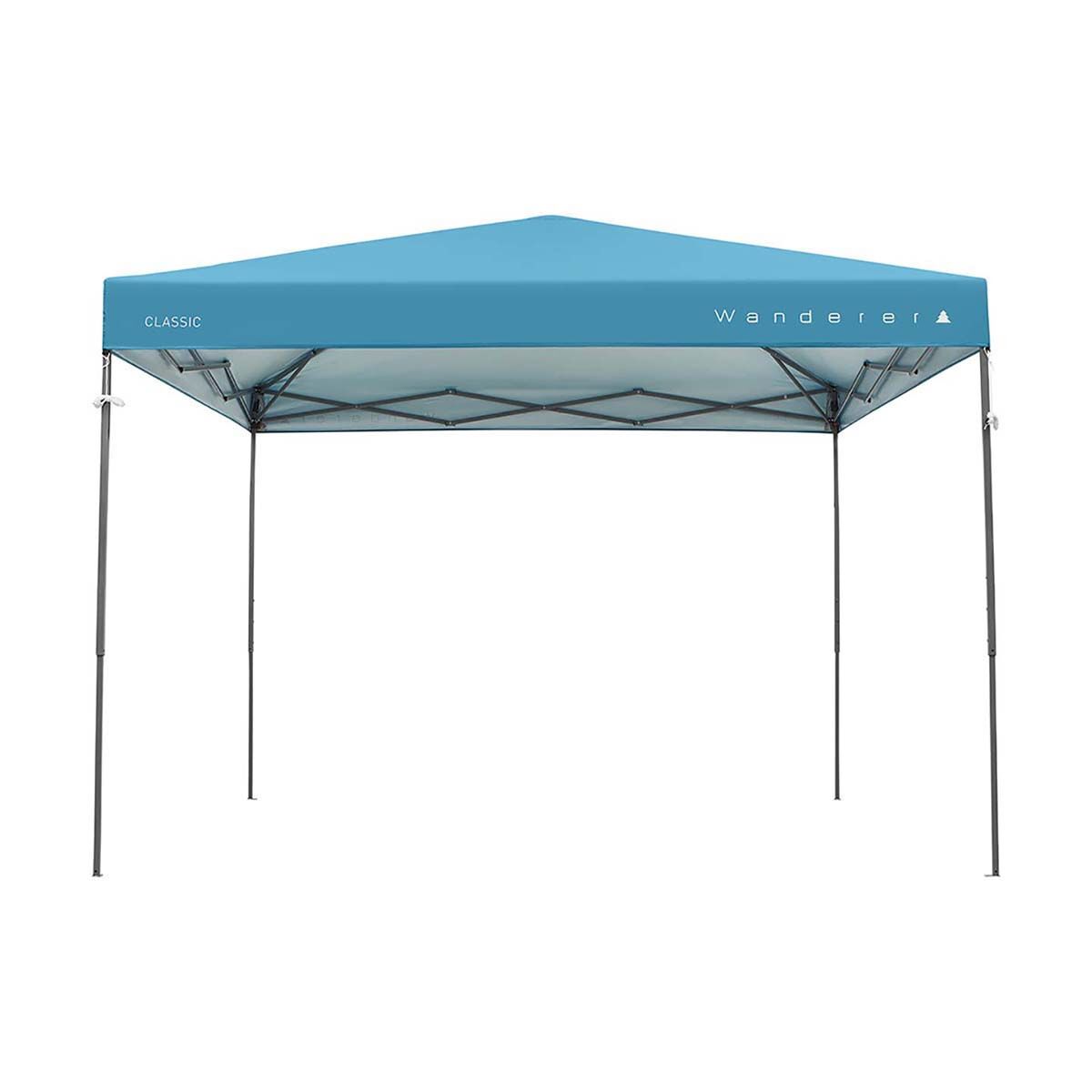 Wanderer Classic Gazebo Canopy 3x3m Blue, Blue, bcf_hi-res