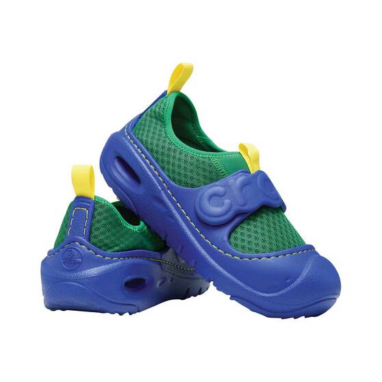 Crocs Kids' Swiftwater Splash Aqua Shoes Ivy Green C8 BCF