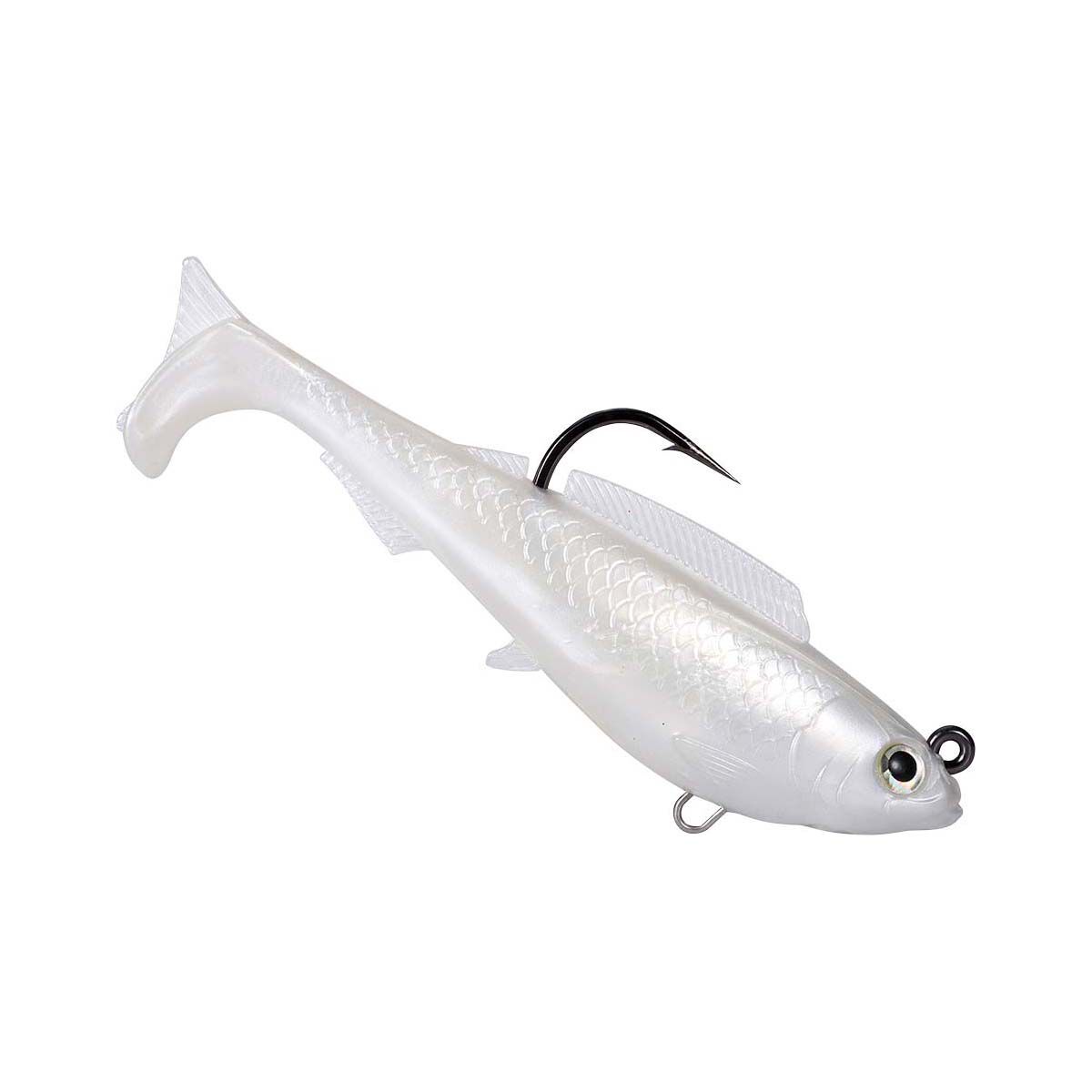 ZMan HerculeZ Soft Plastic Lure 6in Pearl, Pearl, bcf_hi-res