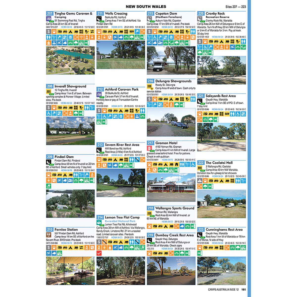Camps 12 Australia Wide Free & Budget Campsite Book - B4 Easy to Read, , bcf_hi-res
