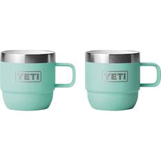 YETI® Rambler® Cup Espresso 6 oz (177ml) 2 Pack Seafoam, Seafoam, bcf_hi-res
