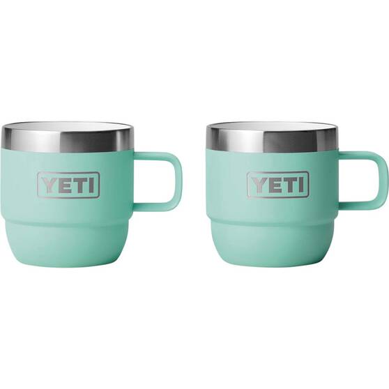 YETI® Rambler® Cup Espresso 6 oz (177ml) 2 Pack Seafoam, Seafoam, bcf_hi-res