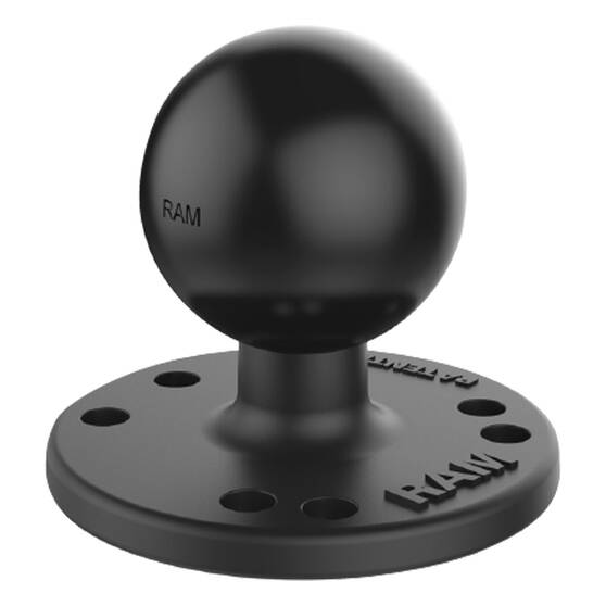 RAM 63mm Round Plate with 38mm C Ball, , bcf_hi-res