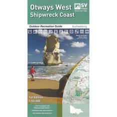 Spatial Vision Otways West Shipwreck Coast Map, , bcf_hi-res