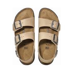 Birkenstock Women's Milano Cross Town Sandals, Tobacco Brown Oil, bcf_hi-res