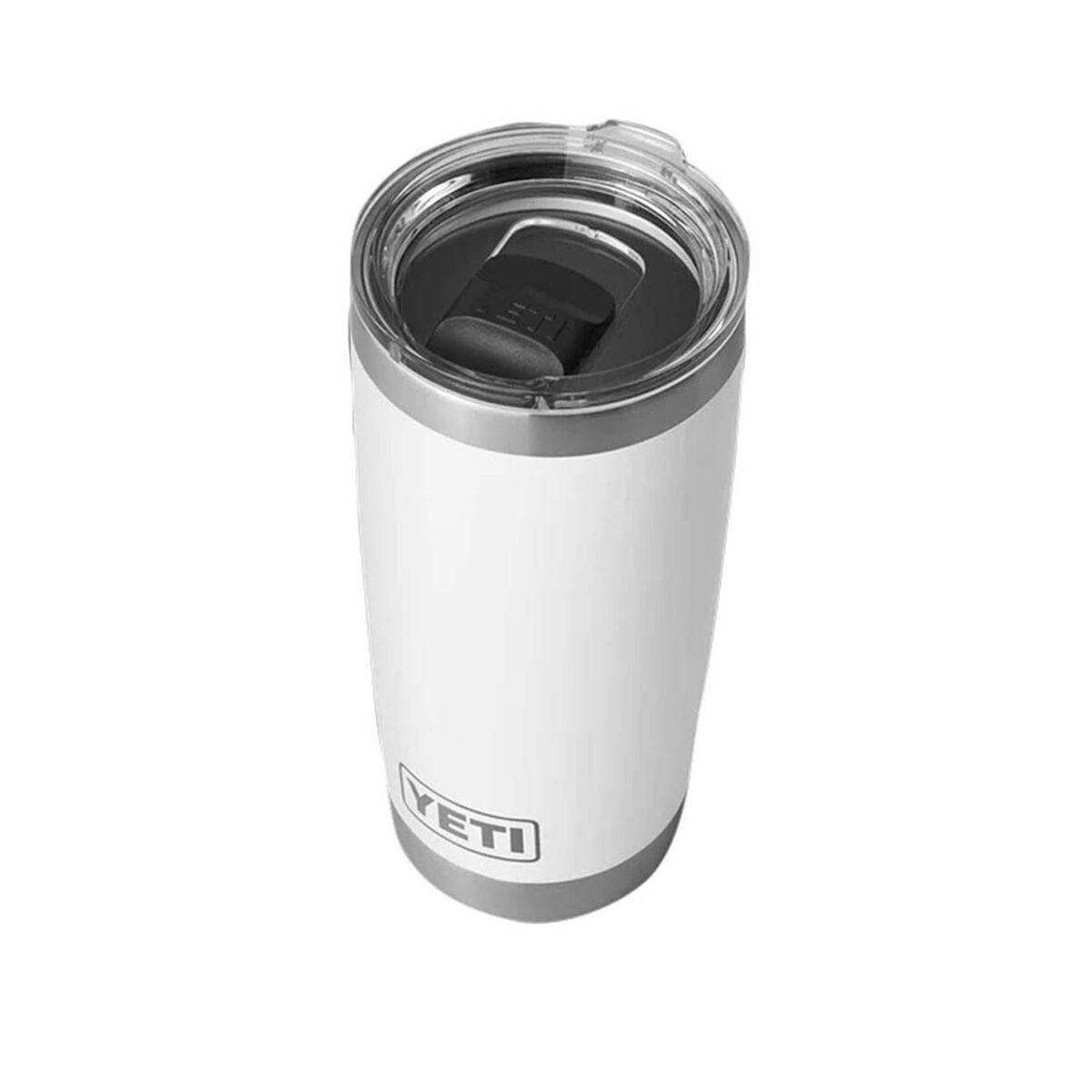 YETI&reg; Rambler&reg; Tumbler 20 oz (591ml) with MagSlider&trade; Lid, White, bcf_hi-res