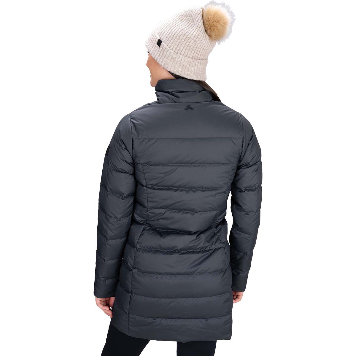 Macpac Women's Demi Down Puffer Coat Black 6, Black, bcf_hi-res