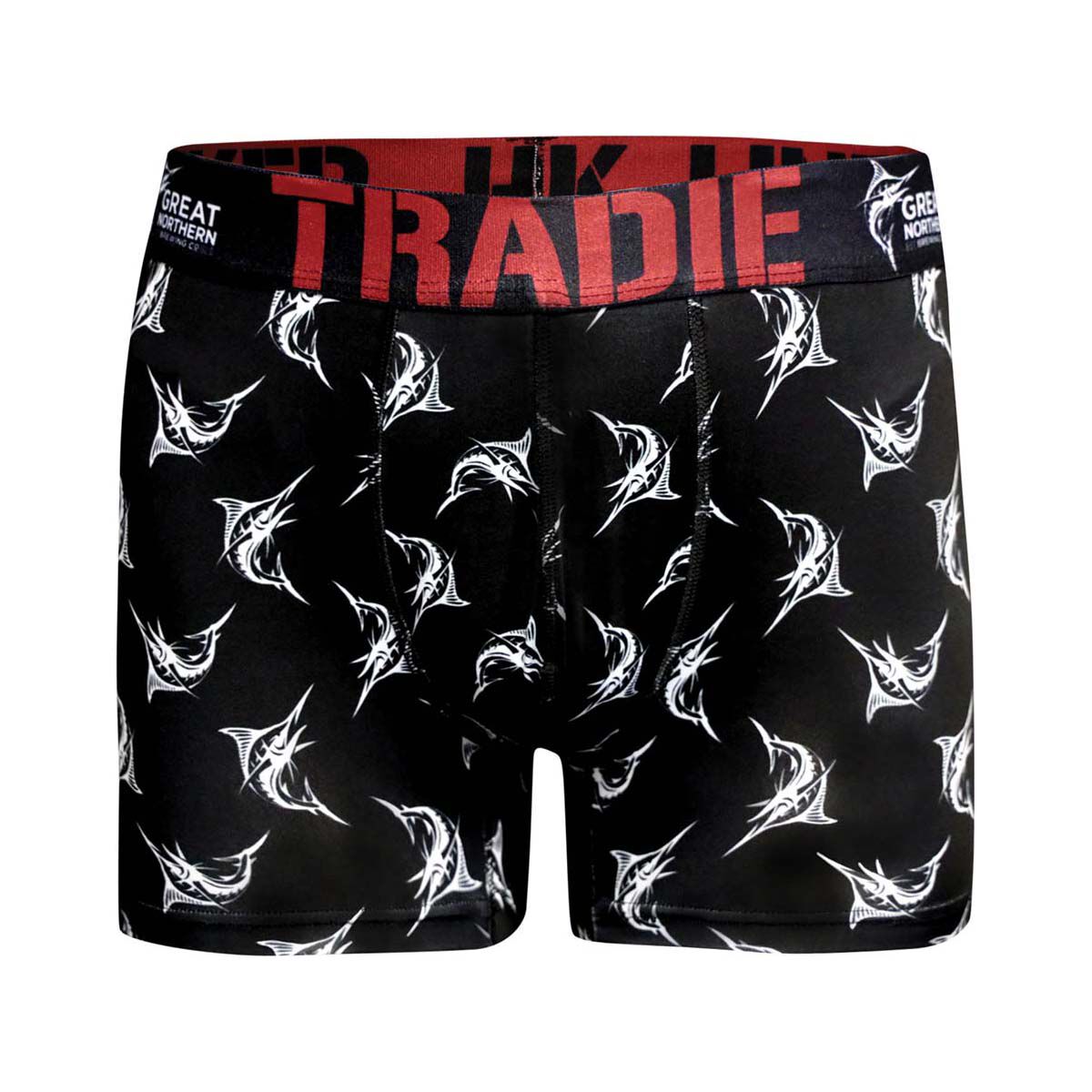 Tradie x Great Northern Co. Men's All Over Print Trunks, , bcf_hi-res