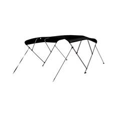 Bowline 4 Bow Black Bimini Kit 1.9- 2.1m, , bcf_hi-res