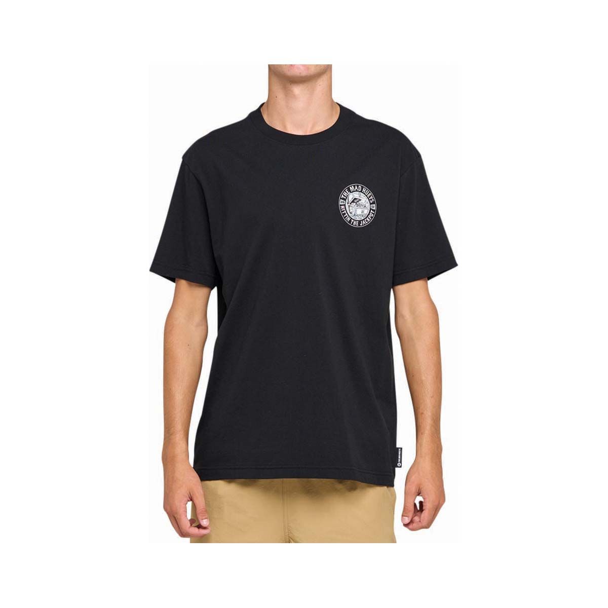The Mad Hueys Men's Hittin&rsquo; The Jackpot Short Sleeve Tee Black S, Black, bcf_hi-res