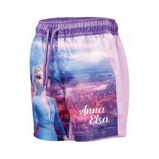 Disney Kids' Frozen Boardshorts Purple 6, Purple, bcf_hi-res