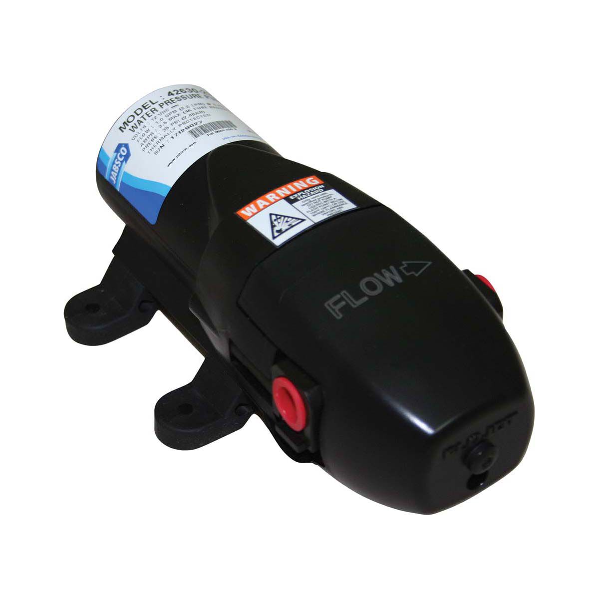 Jabsco Par-Max 1 Plus Automatic Freshwater Pump 12V, , bcf_hi-res