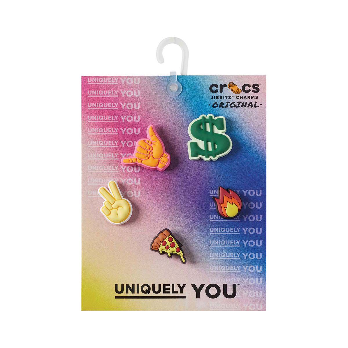 Crocs Jibbitz&trade; Emoji 5 Pack, , bcf_hi-res