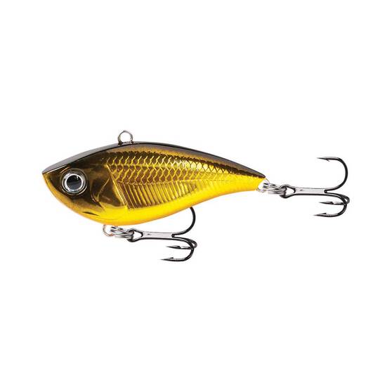 Fishcraft Dr Dirty Lipless Crank Hard Body Lure 66mm Black and Gold, Black and Gold, bcf_hi-res