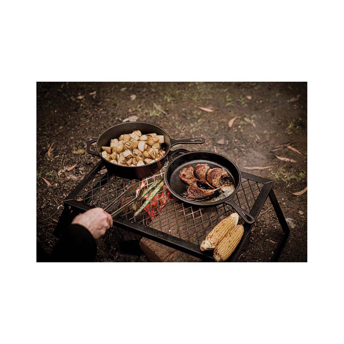 Campfire Cast Iron Quart Combo Cooker BCF