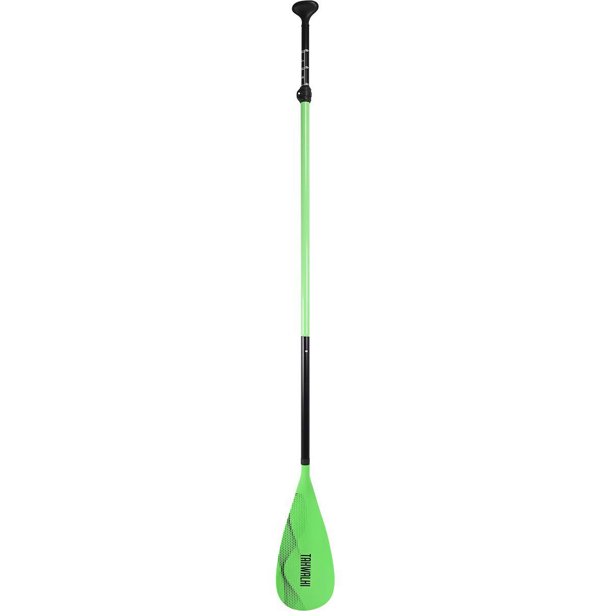 Tahwalhi Adjustable SUP Paddle Aluminium 3 Piece - Green, , bcf_hi-res