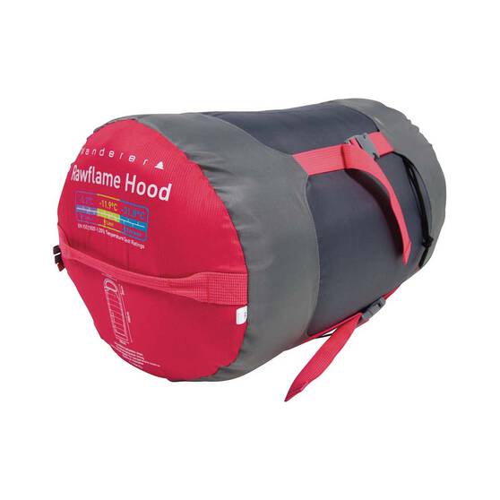 Wanderer YouthFlame -5.2°C Hooded Sleeping Bag, , bcf_hi-res