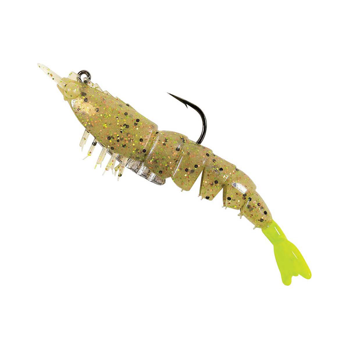 ZMan Lure EZ ShrimpZ Soft Plastic Lure 3.5in 4 Pack Fried Chicken, Fried Chicken, bcf_hi-res