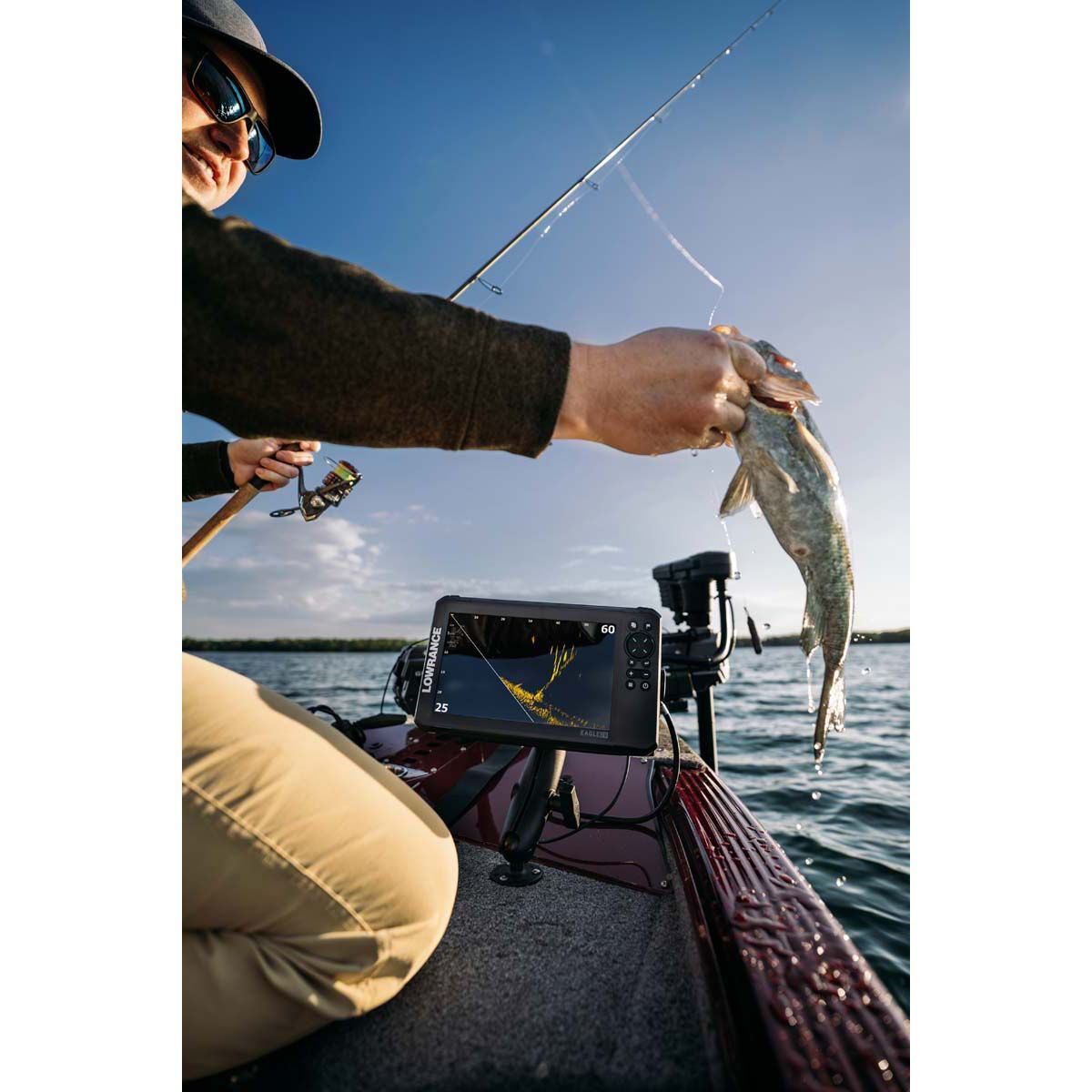 Lowrance Eagle Eye&trade; 9&rdquo; Aus/NZ Sounder Combo, , bcf_hi-res