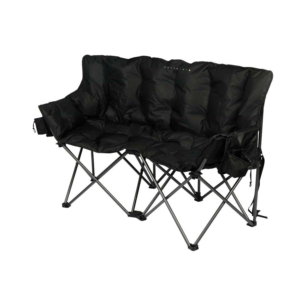 Wanderer Luxury Padded Double Chair 300kg, , bcf_hi-res