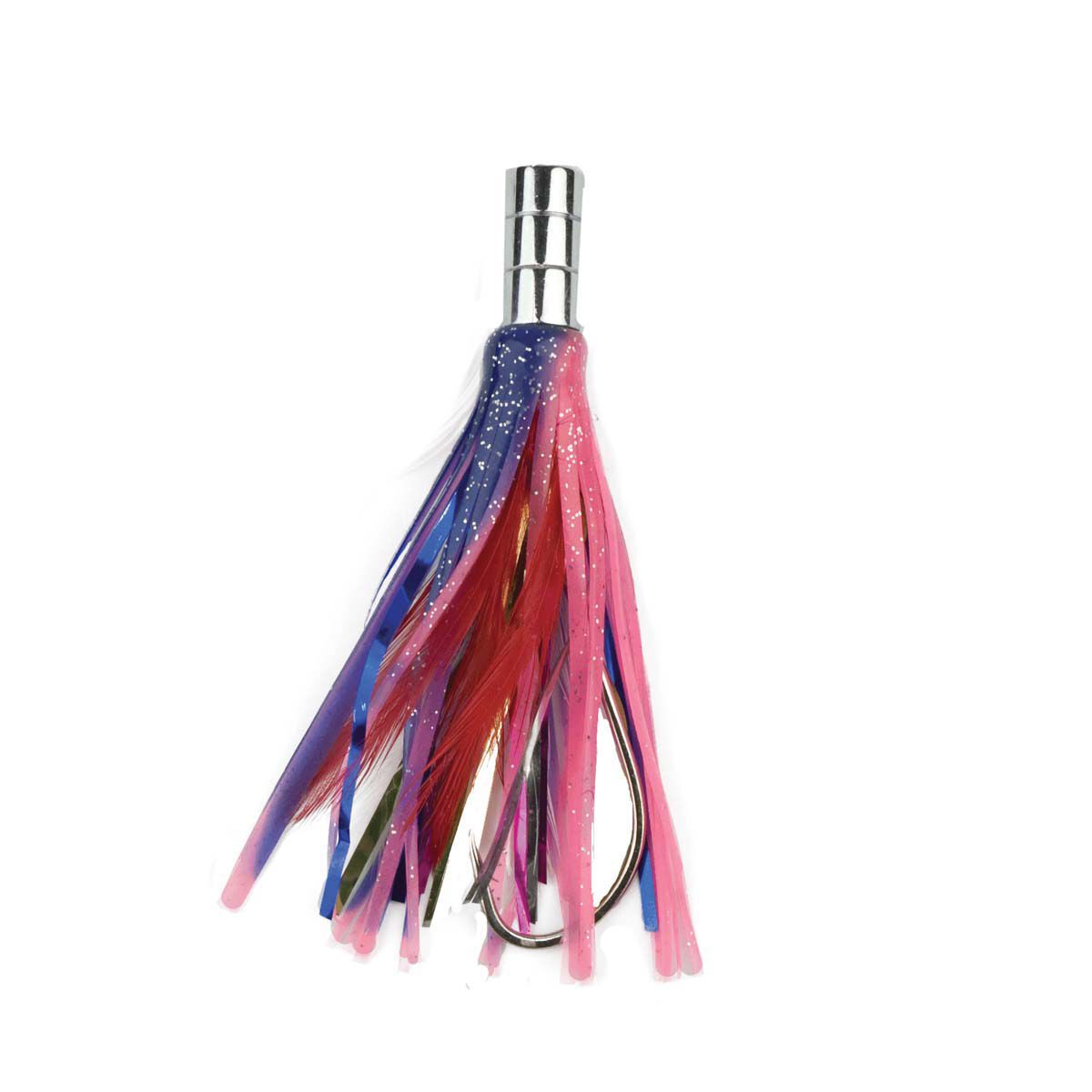 Silstar Rigged Xmas Tree Jig-em Rig Pink / Blue 10cm, Pink / Blue, bcf_hi-res