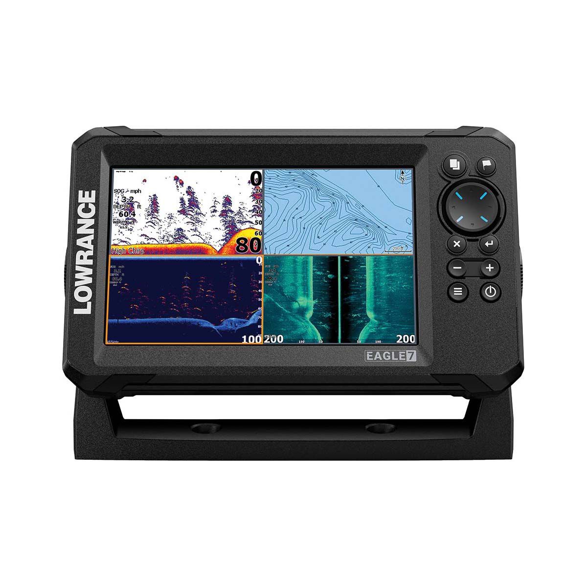 Lowrance Eagle 7 Aus/NZ Fish Finder Combo with Tripleshot Transducer BCF