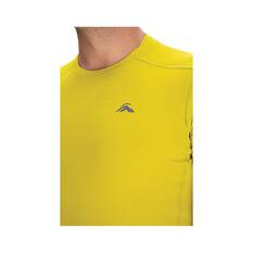 Macpac Men's Trail Short Sleeve Shirt, Citronelle, bcf_hi-res