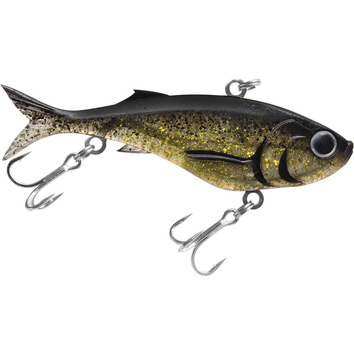 TT Fishing Quake Soft Vibe Lure 95mm Gold Dust, Gold Dust, bcf_hi-res