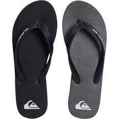Quiksilver Women’s Java Thongs, Black, bcf_hi-res
