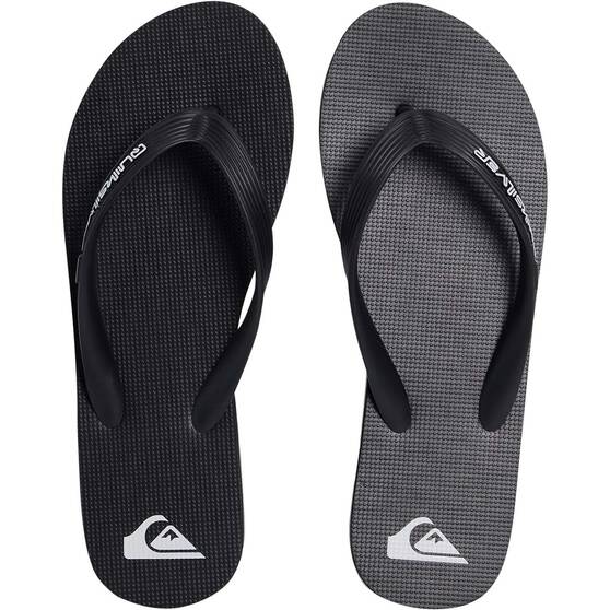 Quiksilver Women’s Java Thongs, Black, bcf_hi-res