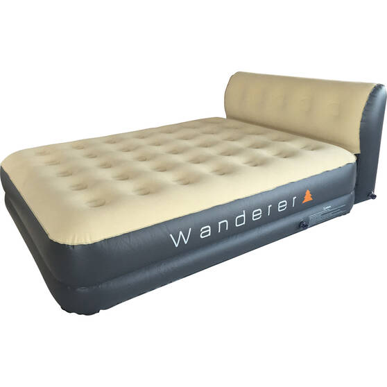 Wanderer Double High Comfort Rest Airbed Queen, , bcf_hi-res