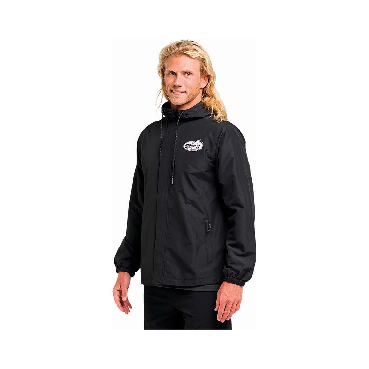 The Mad Hueys Men&rsquo;s Lovin Every Minute Spray Jacket, Black, bcf_hi-res