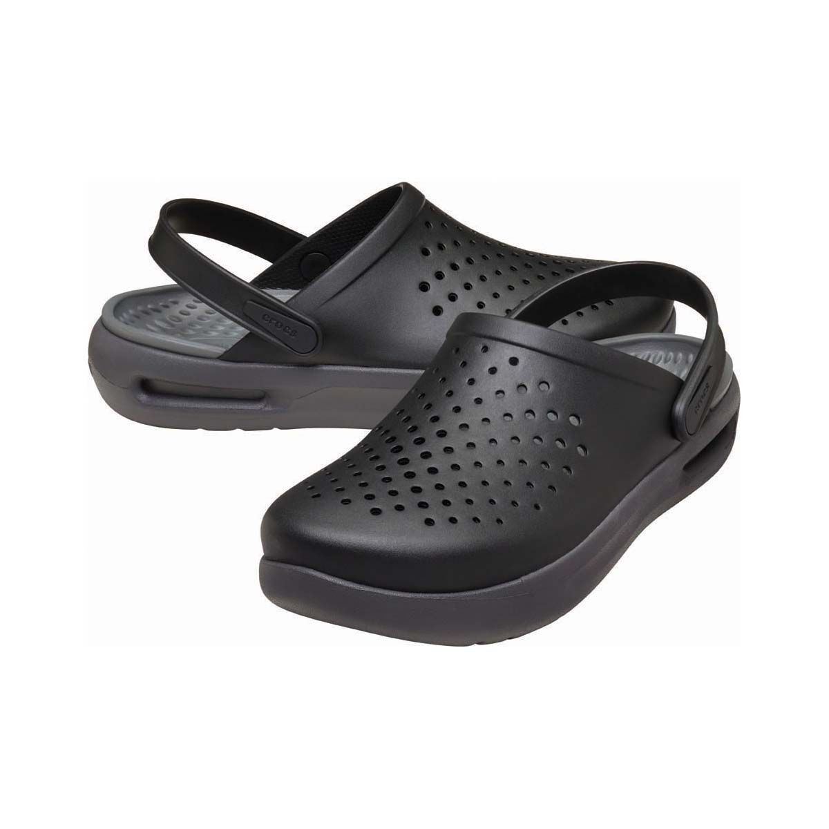 Crocs Unisex Inmotion Clogs, Black, bcf_hi-res
