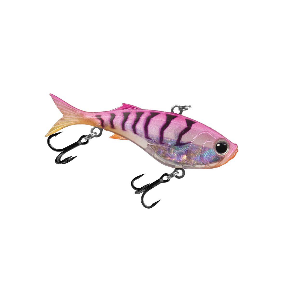 TT Fishing Quake Soft Vibe Lure 60mm Pink Suji Prawn, Pink Suji Prawn, bcf_hi-res