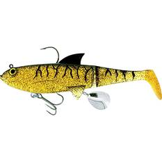 Molix Shad Soft Swimbait Lure 120mm Black Gold, Black Gold, bcf_hi-res