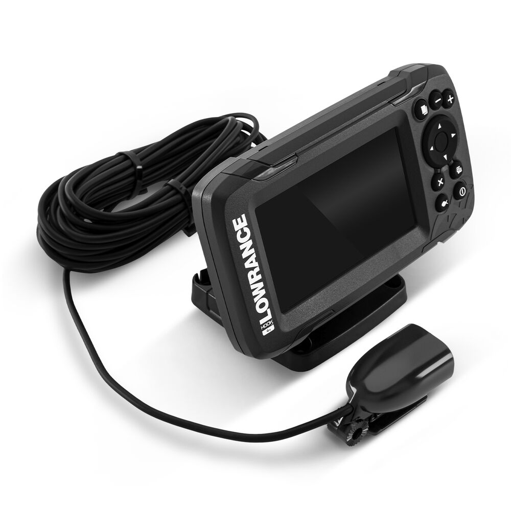 Lowrance Hook Reveal 4x Colour Fishfinder/GPS with Bullet Transducer - –  Hunts Marine