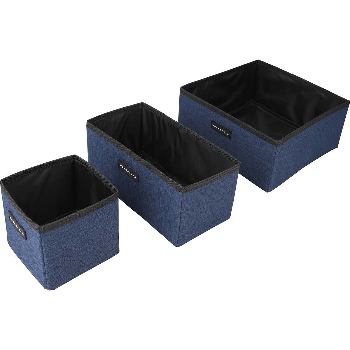 Wanderer Flat Fold Storage Cubes 3 Pack, , bcf_hi-res