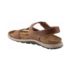 Birkenstock Women’s Sonora Cross Town Oiled Leather Sandals, Brown, bcf_hi-res