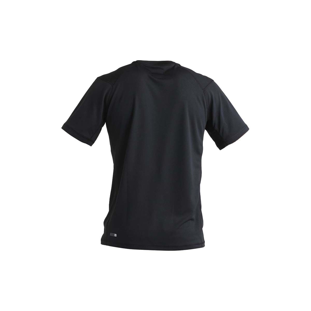Quiksilver Men's Seagrass Short Sleeve Rashie, Black, bcf_hi-res