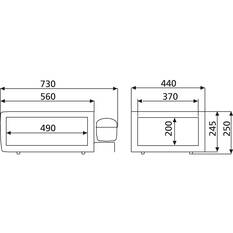 Dometic CD30 Drawer Fridge 30L, , bcf_hi-res