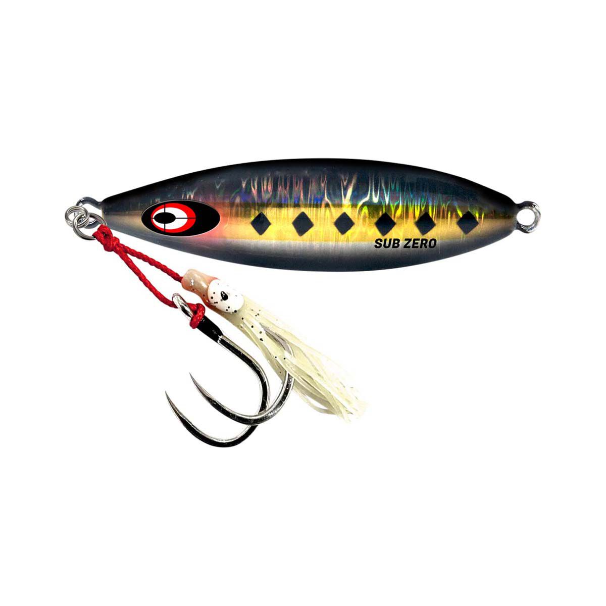 Synotek Sub Zero Jig Lure 120g Gold Black, Gold Black, bcf_hi-res