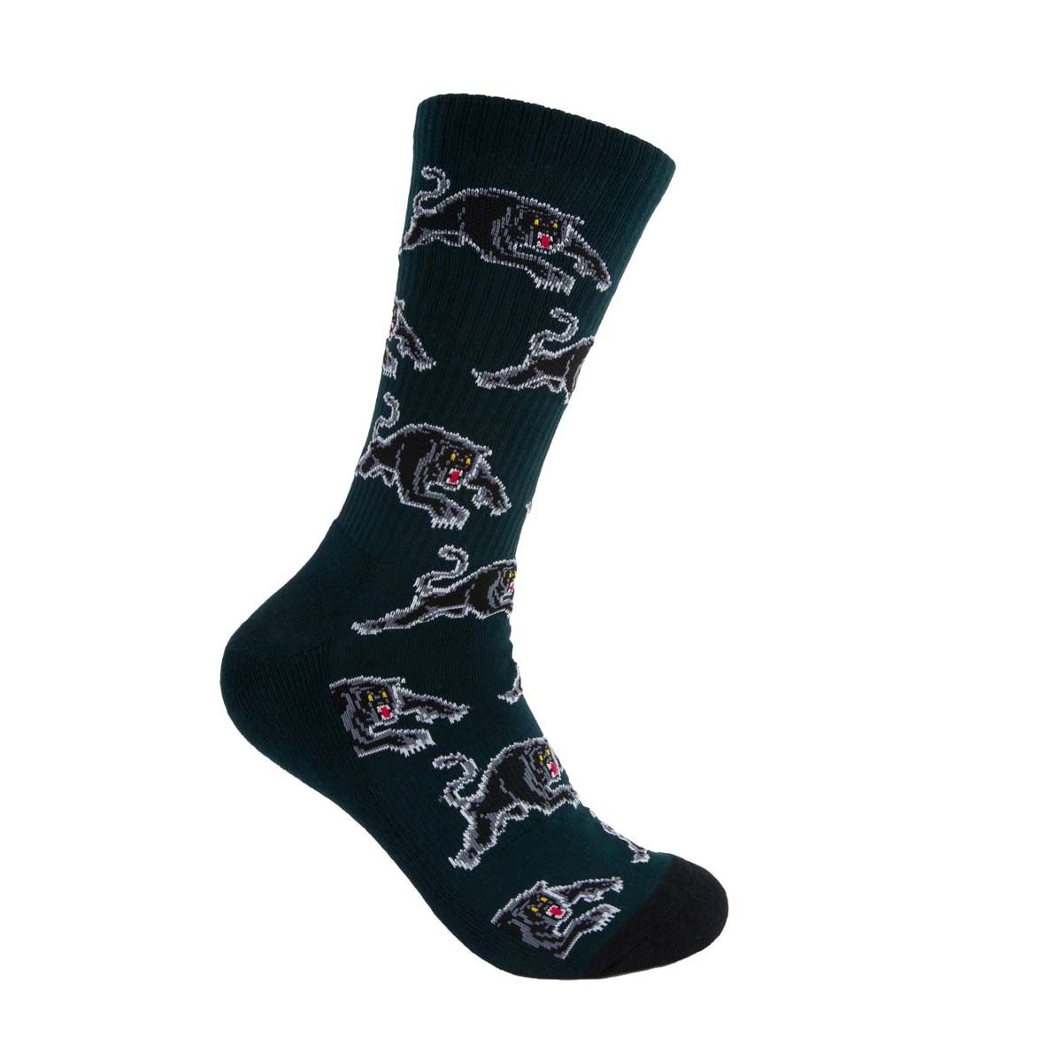 Foot-ies Penrith Panthers Sneaker Socks 2 Pack, , bcf_hi-res
