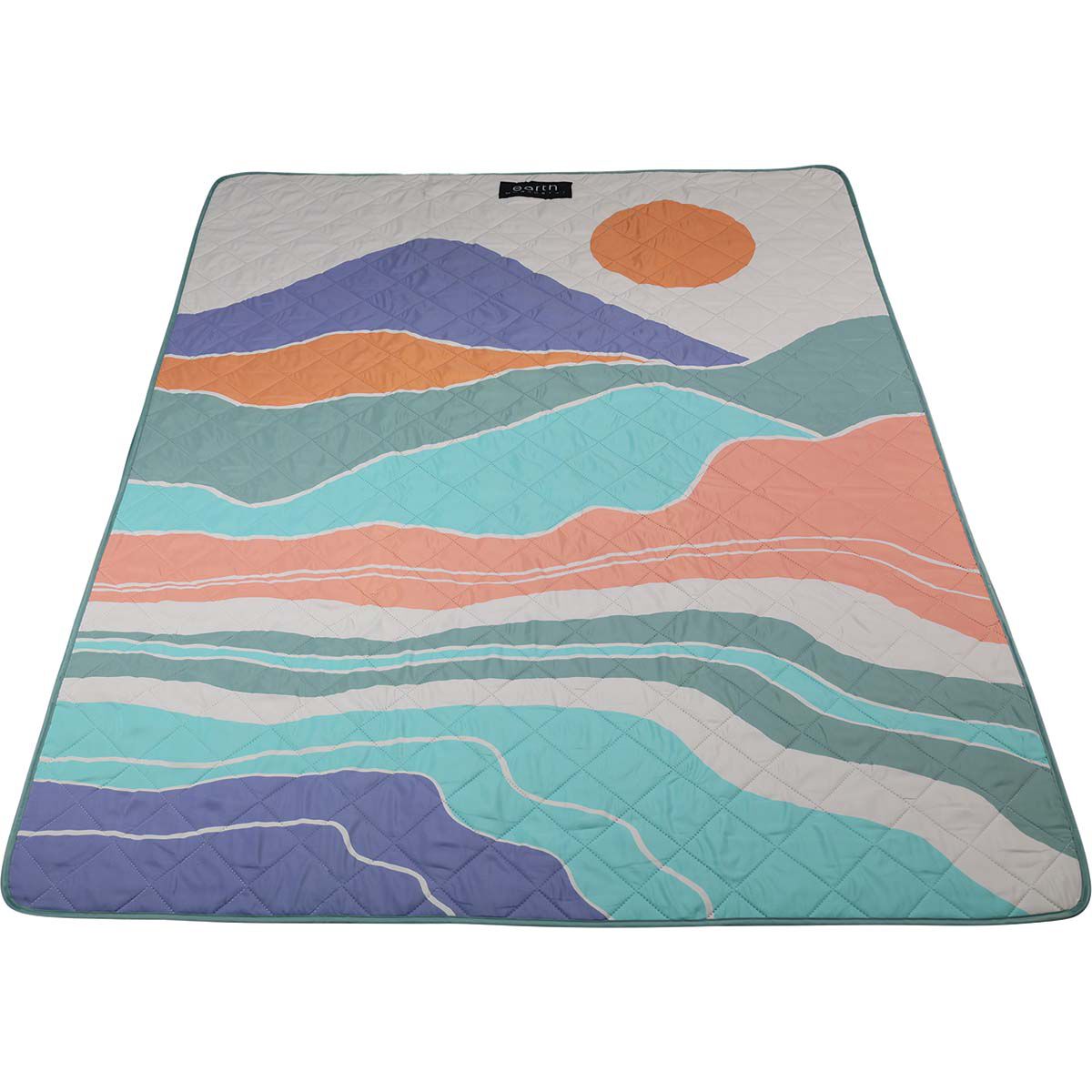 earth by Wanderer&reg; Sunset Recycled Fabric Picnic Blanket, , bcf_hi-res