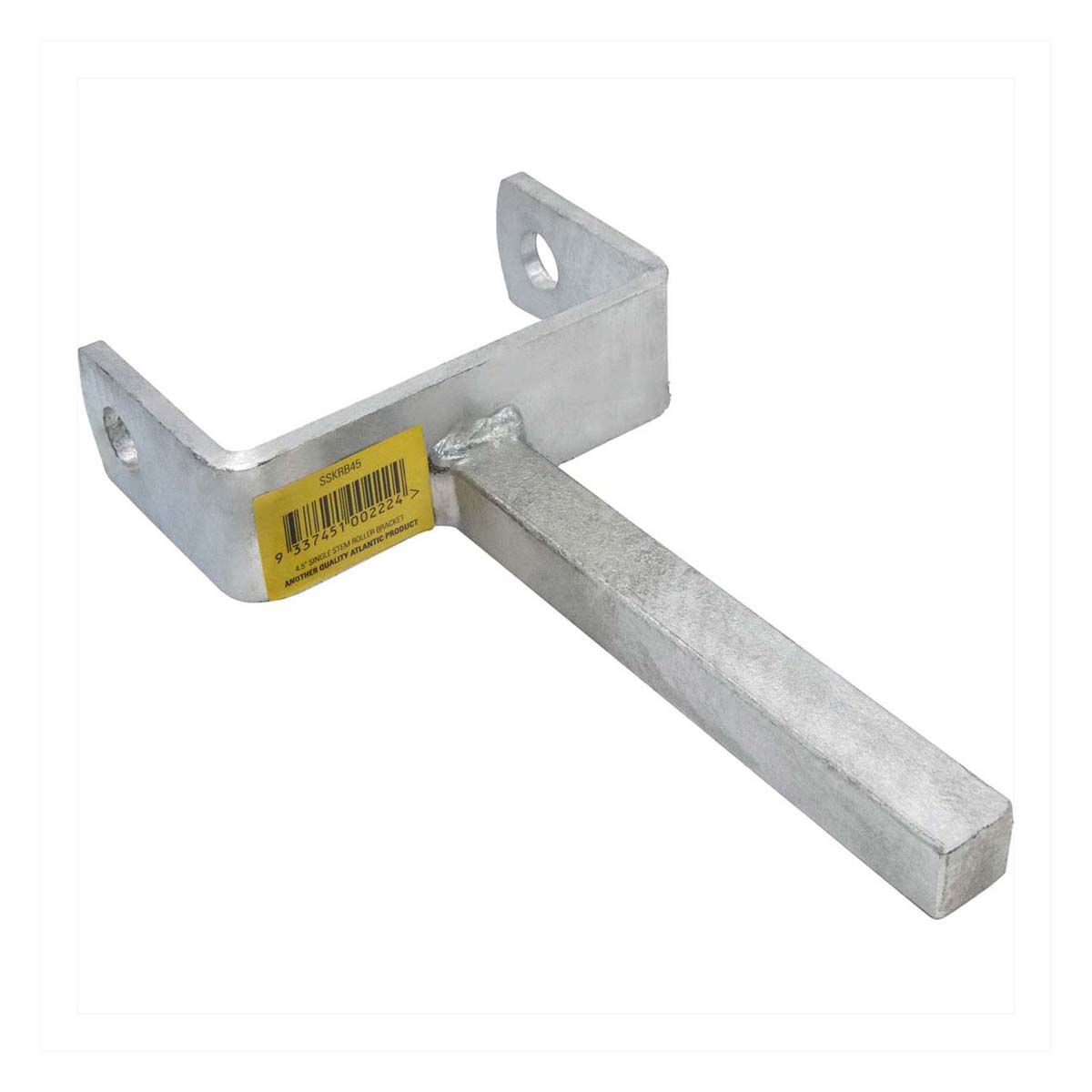 Atlantic Boat Trailer Bracket 4.5" Single Stem Keel roller Galvanised, , bcf_hi-res
