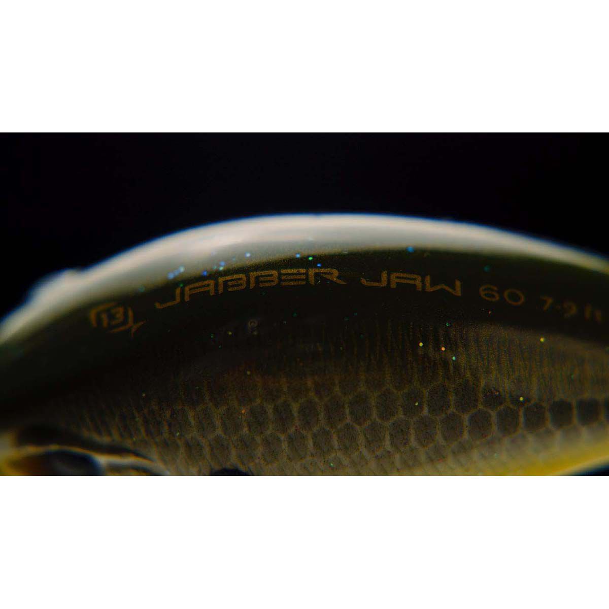 13 Fishing Jabber Jaw Crankbait Lure 2.3in Citrus Shad, Citrus Shad, bcf_hi-res